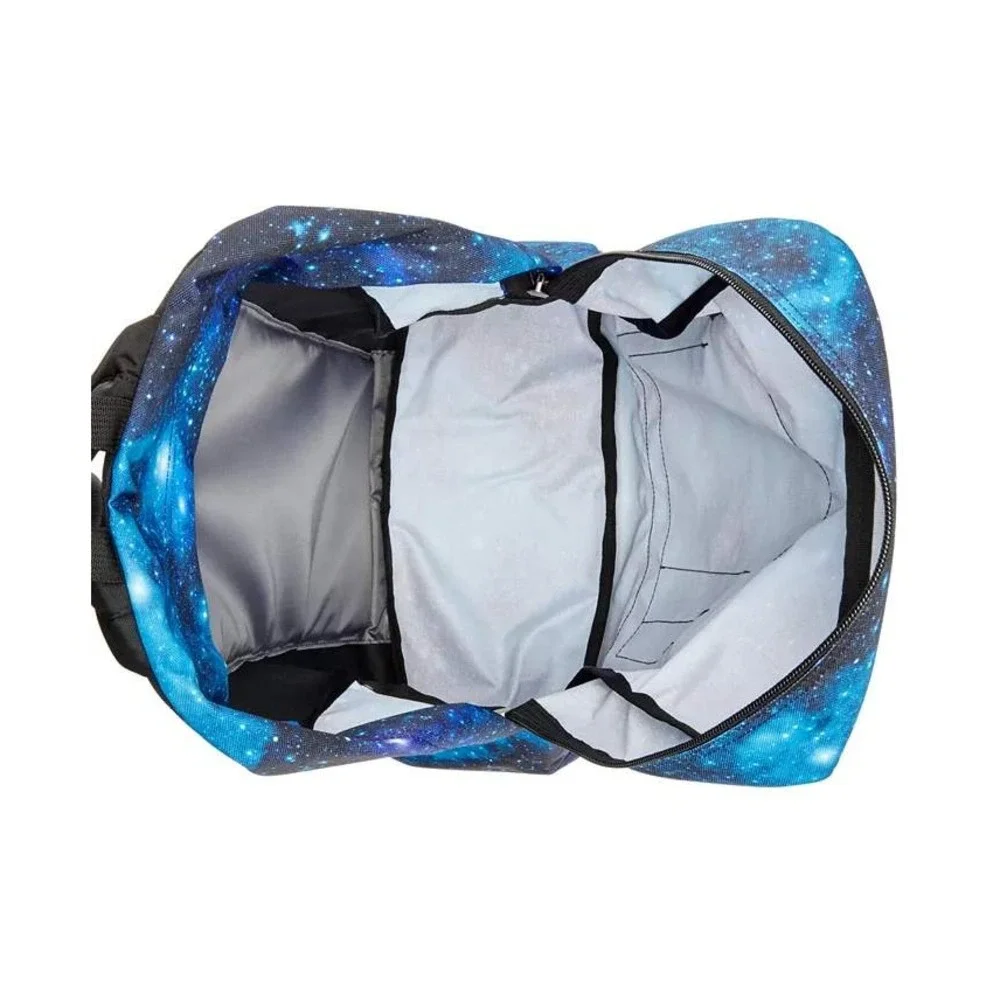 GUC Jansport mens womens galactic blue cosmic aurora borealis stars M Backpack